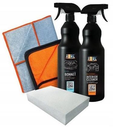 ADBL BONNET 1L + INTERIOR CLEANER 1L + akcesoria