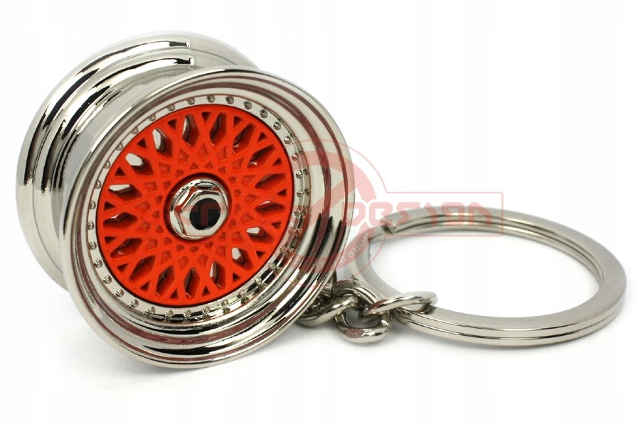 Brelok felga BBS RS pomarańczowy (ver.2)