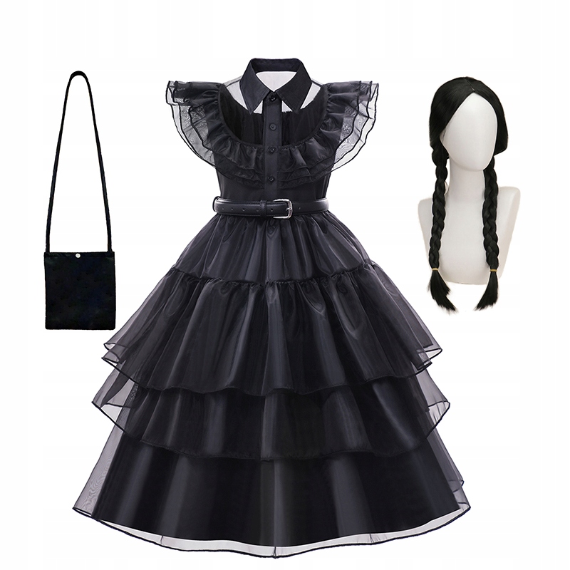 Sukienka kostium na Halloween Maleficent Tutu suki