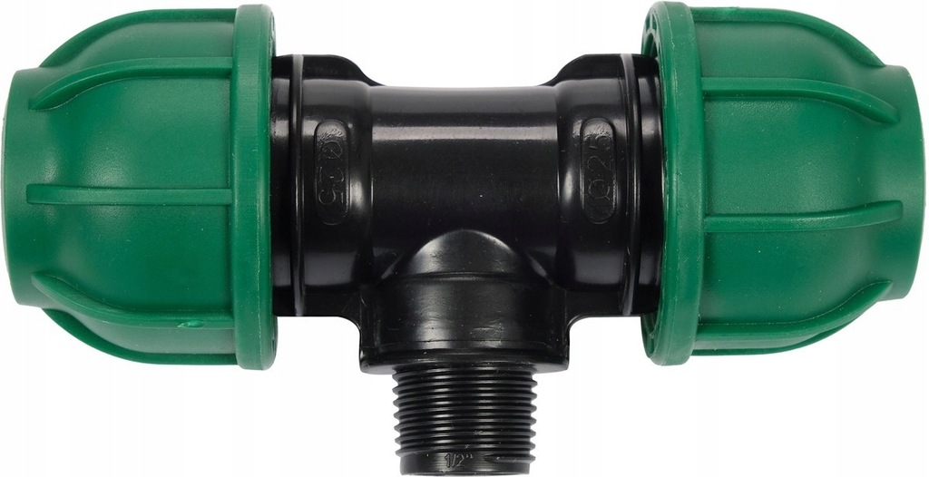 Trójnik PE GZ 25 x 1/2" x 25mm