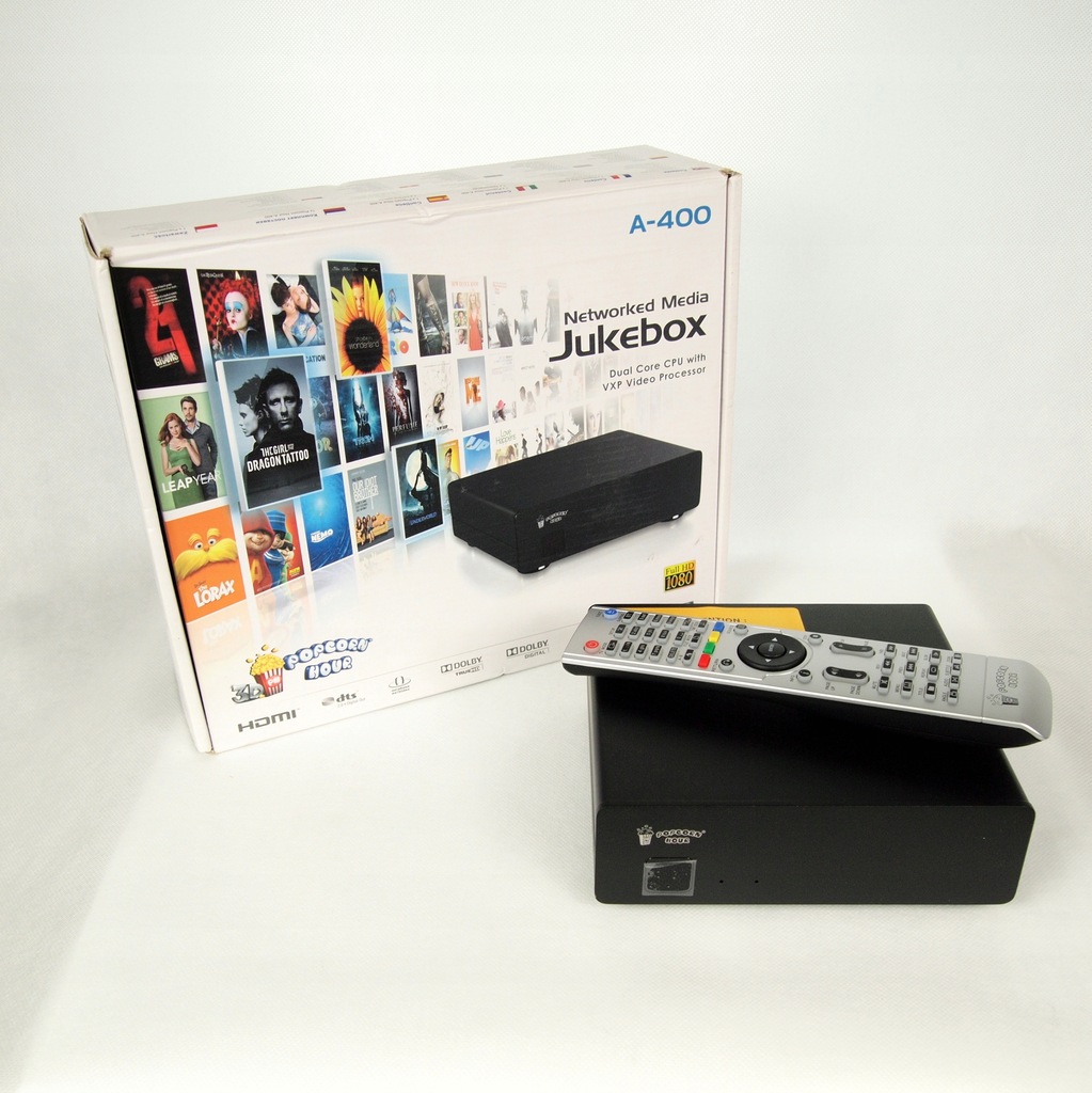 Popcorn Hour A400 3D Media Player TV BOX 8630161677 oficjalne