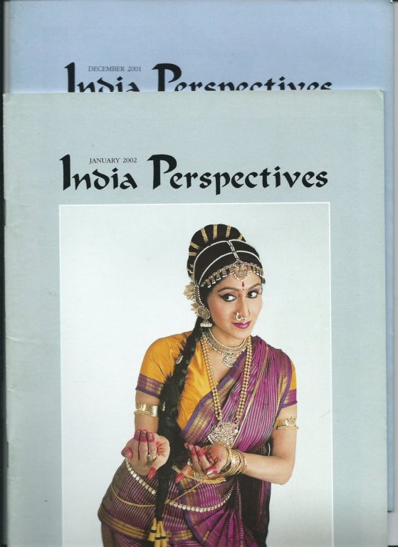 6 egzemplarzy India Perspectives 11.2001 do 4.2002