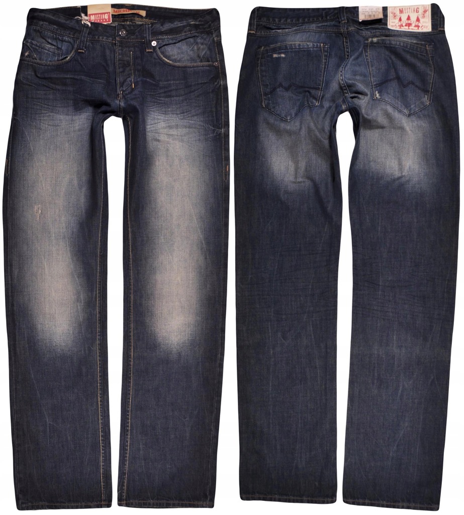 MUSTANG spodnie BLUE jeans MICHIGAN_ W32 L36