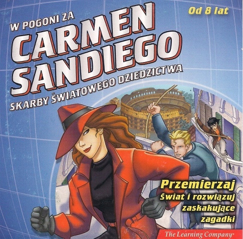 W pogoni za Carmen Sandiego PC CDBOX PREMIEROWE