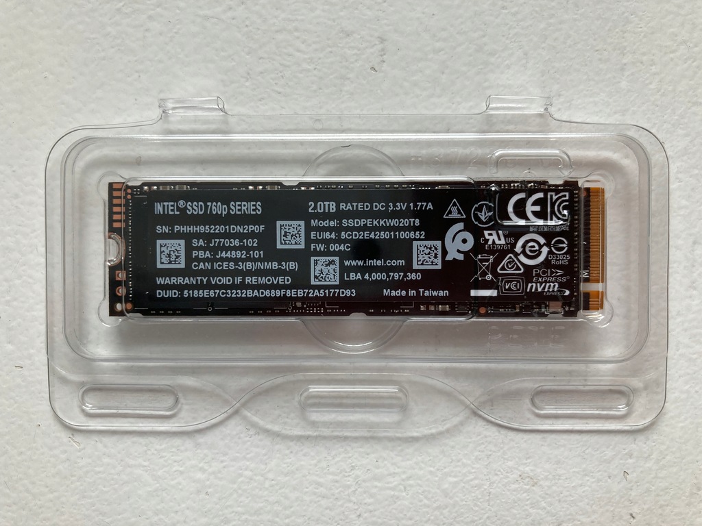 INTEL インテル 760pシリーズ SSD SSDPEKKW020T8X1 Amazon | ソリダイム(Solidigm) インテル 760pシリーズ SSD
