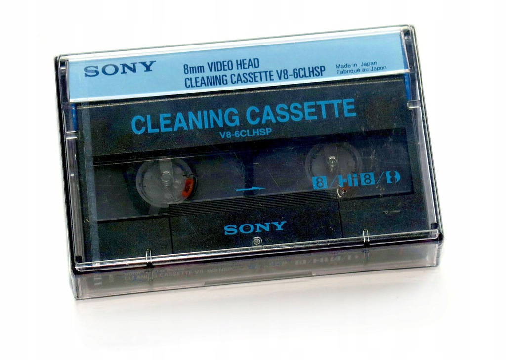 Kaseta czyszcząca Sony Digital 8 Hi8 V86CLHSP 12454692035