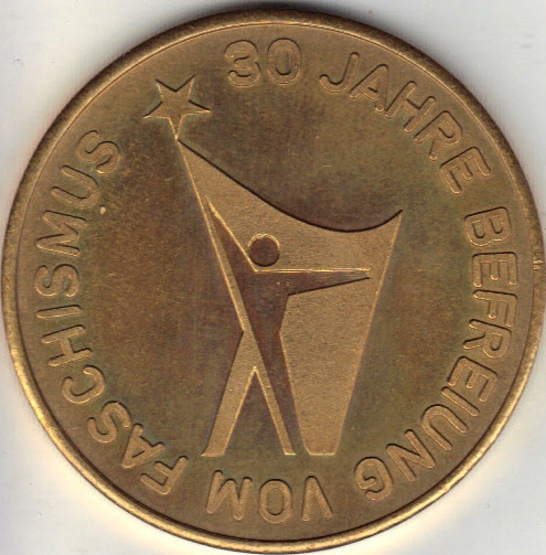 Medal - ERFURT - Wystawa Filatelistyczna DDR 1975r