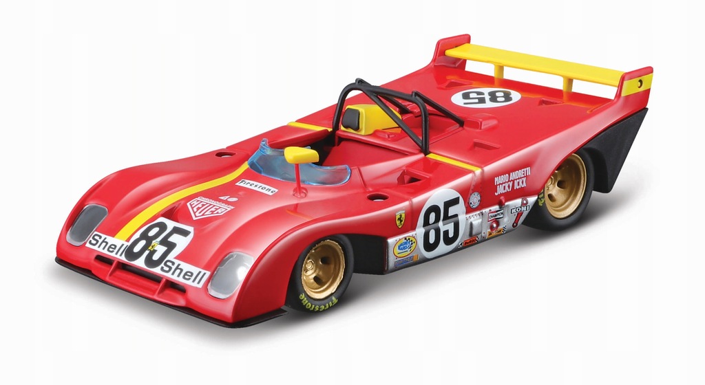 FERRARI 312 P 1972 #85 1:43 Bburago Racing 36302