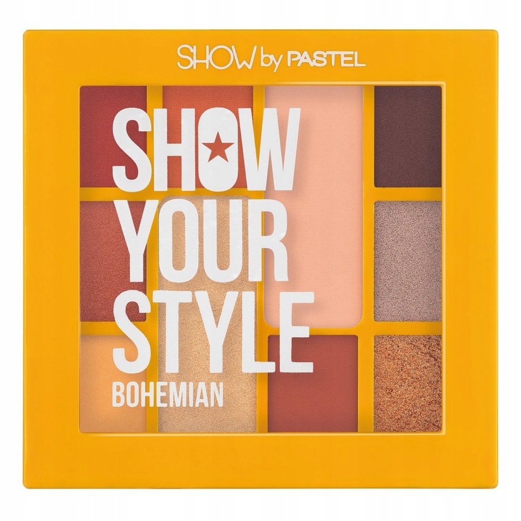 Pastel Paleta 10 Cieni Show Your Style- Bohemian