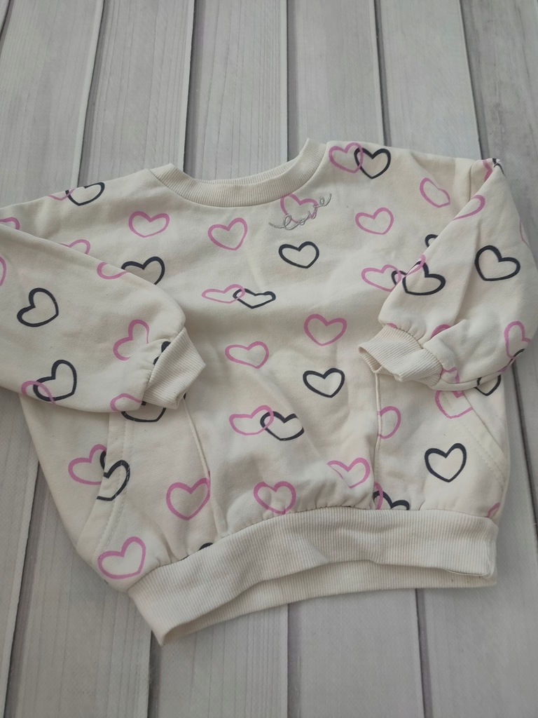 Primark Bluza dla dziewczynki bawełna r. 92