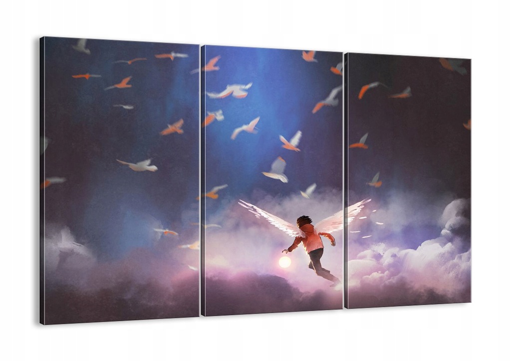 Obraz na płótnie Ikar ptak CE105x70-4102