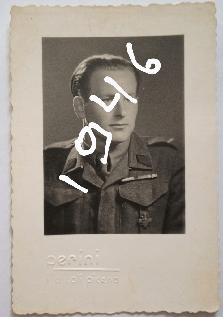KARPATCZYCY Zdjęcie PORTRET Z DEDYKACJĄ Dla Kolegi 1946 rok.