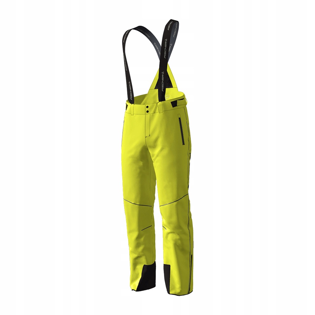 Spodnie narciarskie męskie Fischer RC4 yellow M
