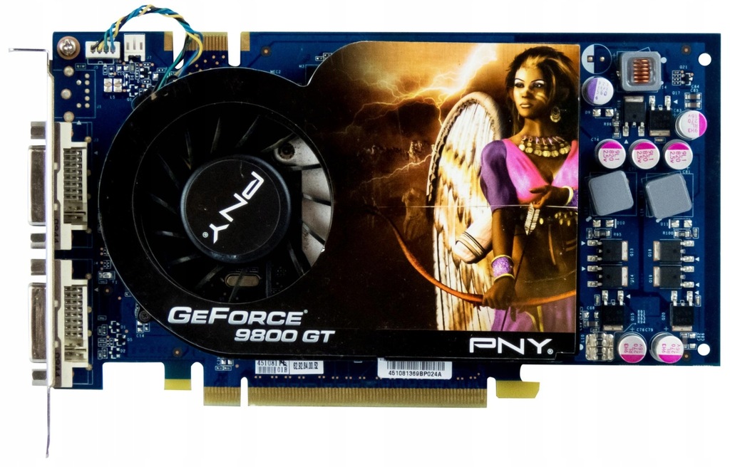 PNY NVIDIA GEFORCE 9800 GT 1GB GM9800GN2F1GSPB 12287679008