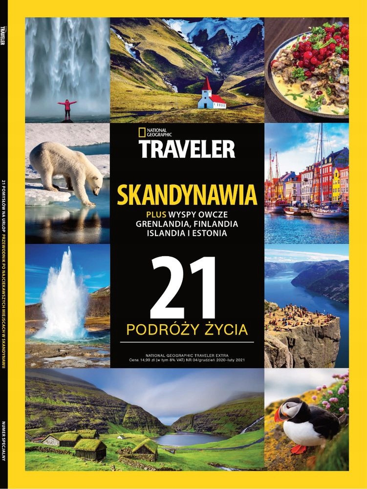 4/2020 -2021 TRAVELER SKANDYNAWIA GRENLANDIA