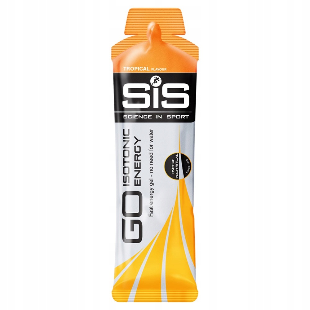 SIS żel Go Isotonic Gel 60ml czarna tropikalny