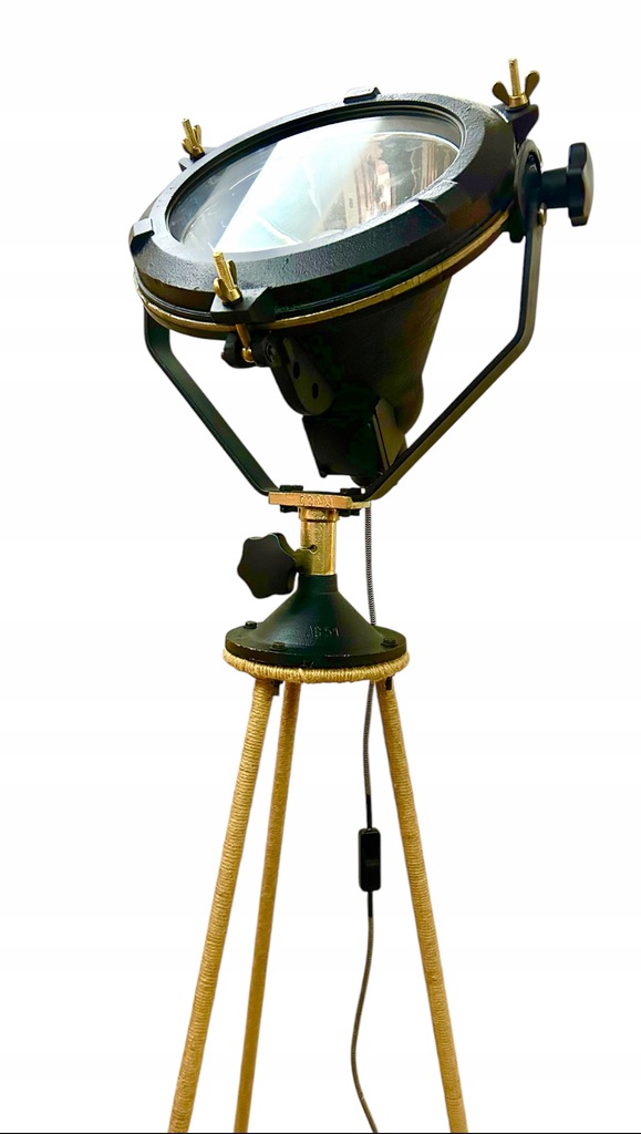 Stara, odrestaurowana lampa do loftu, restauracji, biura 220V E27