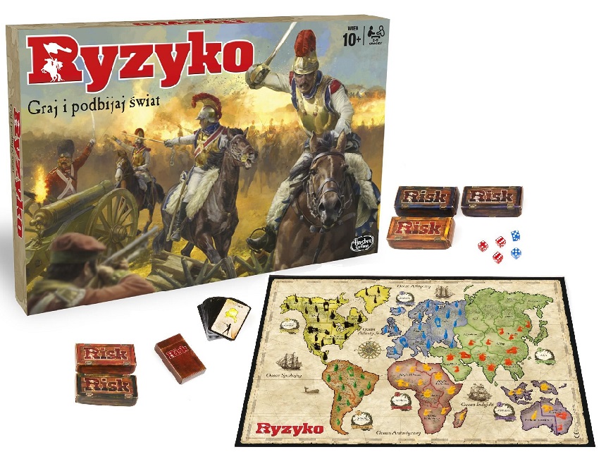 Gra Strategiczna Ryzyko Hasbro B7404 Wersja Pl 6822576019 Oficjalne Archiwum Allegro