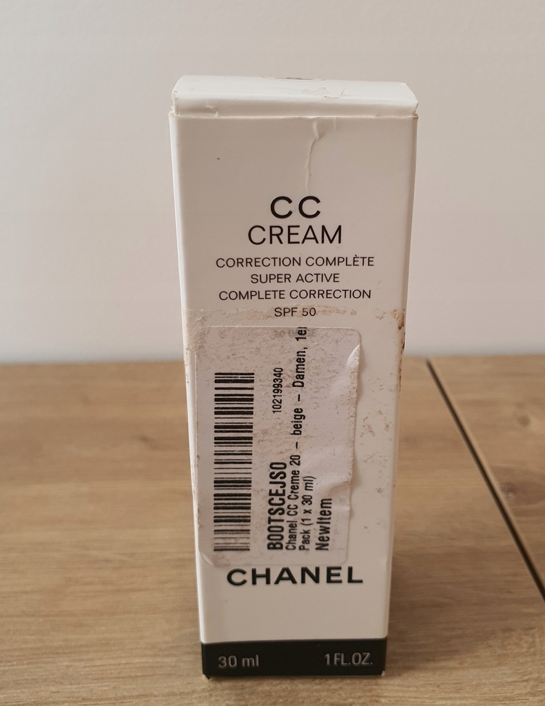 CCクリーム CHANEL CC CREAM 20 BEIGE 30ml Rozetka.pl | Krem do twarzy Chanel CC Cream Complete