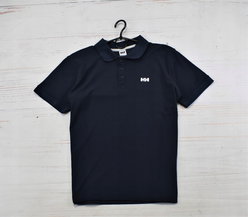 Helly Hansen granatowa koszulka polo L