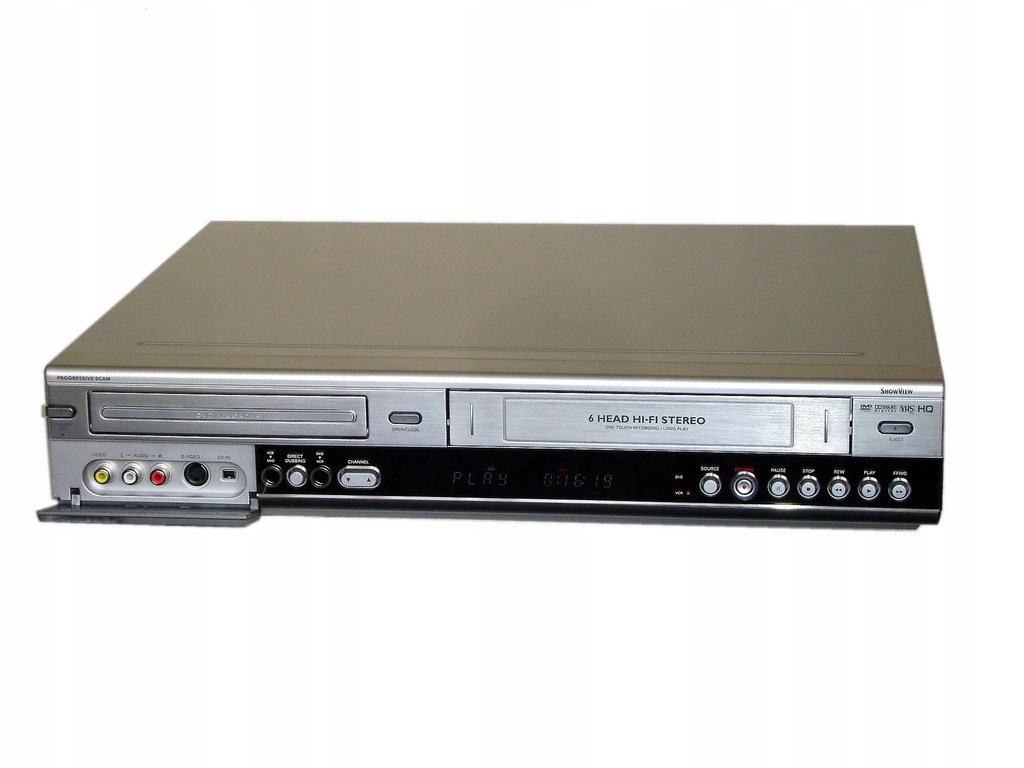 PHILIPS NAGRYWARKA DVDVCR Przegraj VHS na DVD 8038124078 oficjalne archiwum Allegro