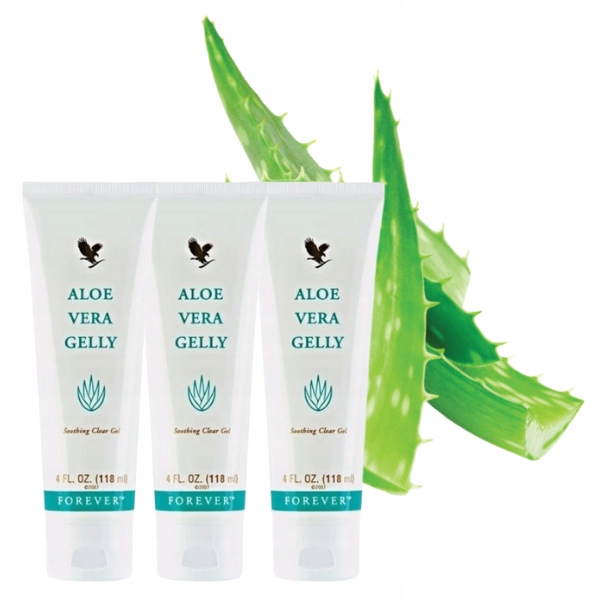 FOREVER 3xGALARETKA ALOESOWA ALOE VERA GELLY ALOES