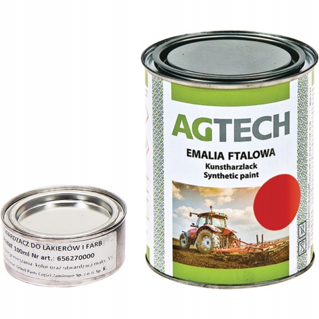 Farba czerwona Ursusa C-360 / C-385 + utwardzacz