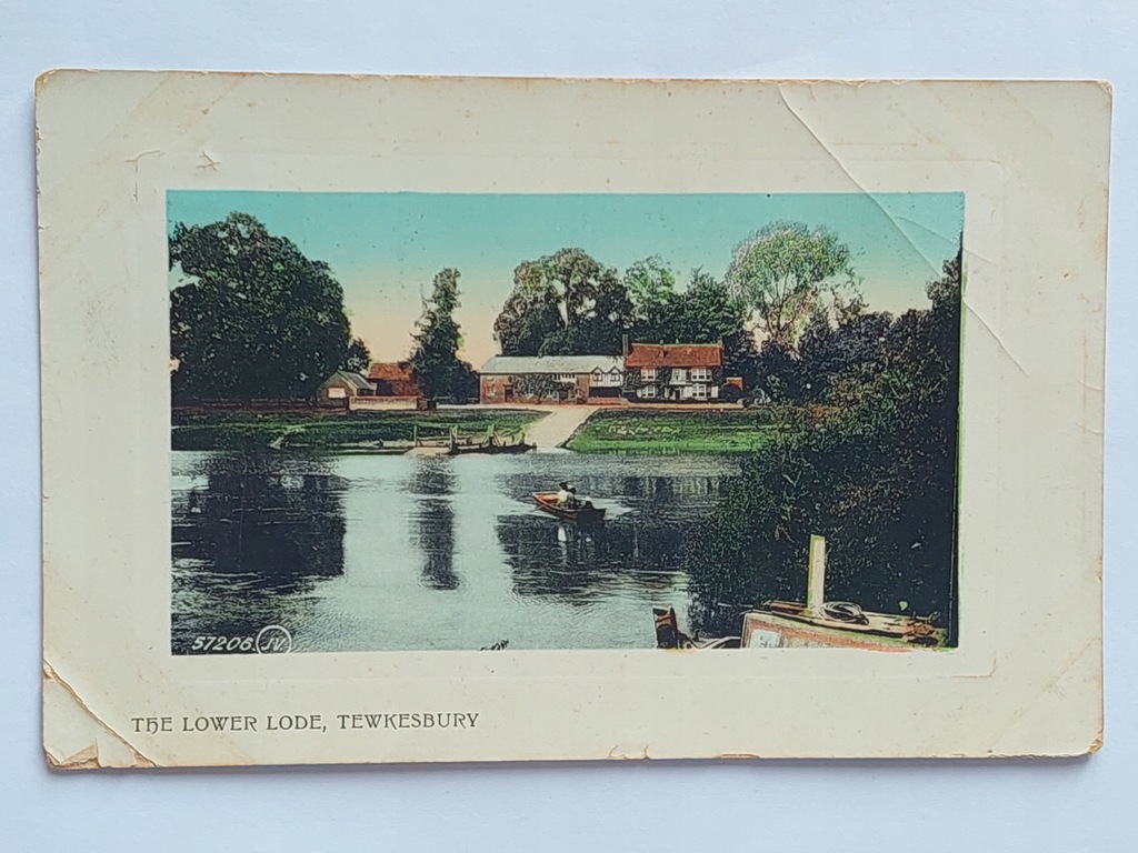 Anglia Tewkesbury The Lower Lode 1910