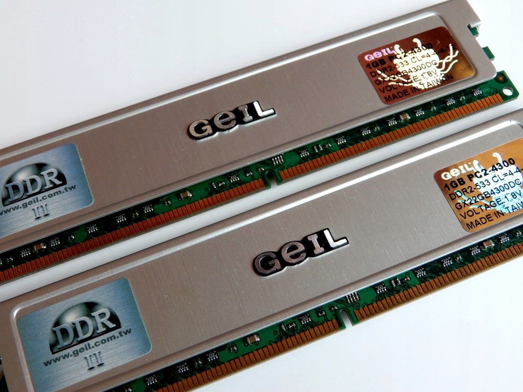 PAMIĘĆ RAM GEIL 1GB DDR2 / NOWA