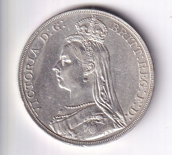 1 korona 1892 srebro, Wielka Brytania 22