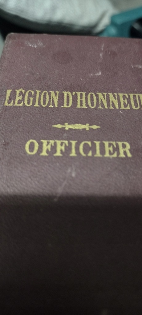 Pudełko Legia Honorowa Krzyż Oficerski