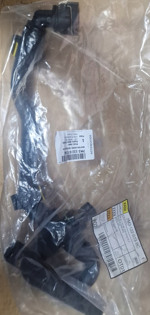Przewód układu chłodzenia VW Sharan 7M3 122 073 BC
