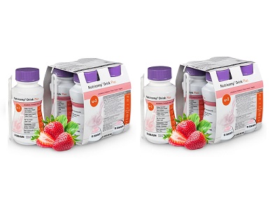 Nutricomp Drink Plus ZESTAW 8x200ml - s. truskawka
