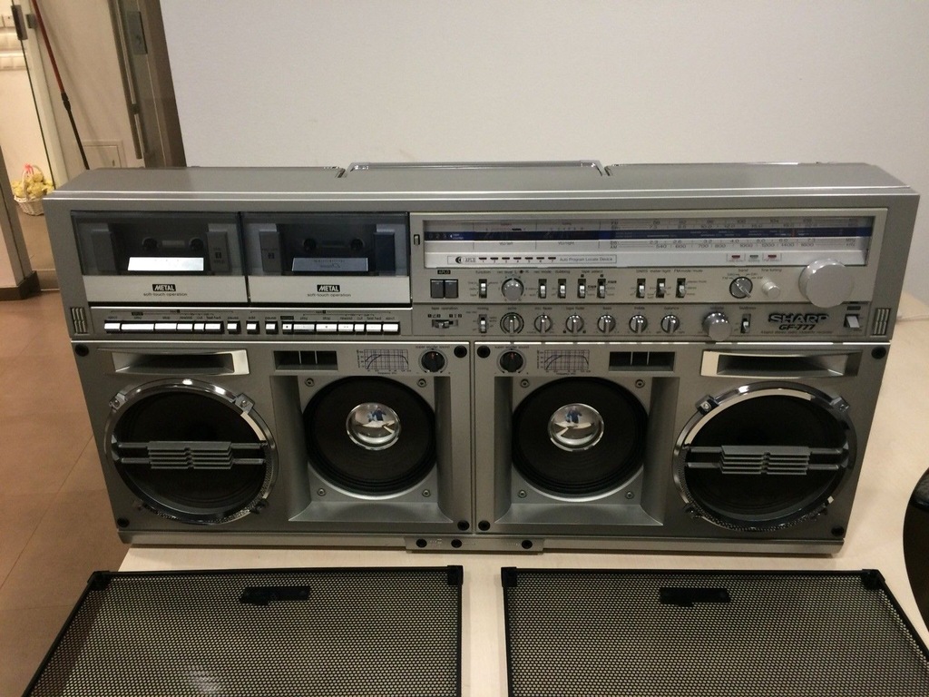 BOOMBOX SHARP GF777*Retrospekcja Vintage Studio* 7574361722