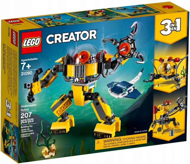 KLOCKI LEGO Creator Podwodny robot