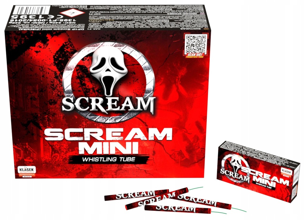 Scream mini pistalka myszki 10 szt DP1P Klasek