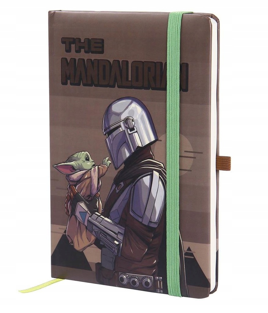 NOTES MANDALORIAN BABY YODA NOTATNIK STAT WARS