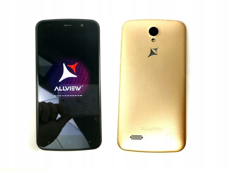 TELEFON ALLVIEW P6 ENERGY LITE DULA SIM ZŁOTY