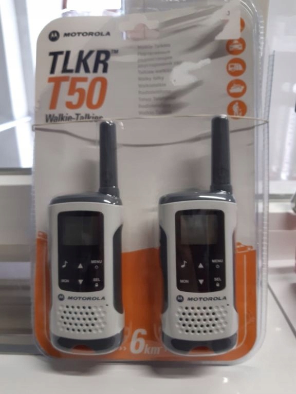 KROTKOFALOWKI MOTOROLA WALKIE-TALKIE TLKR T50