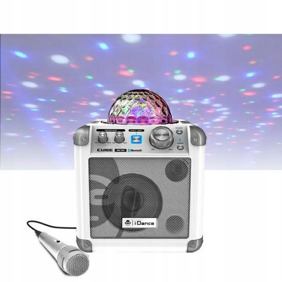IDANCE PARTY CUBE BC10 GŁOŚNIK BLUETOOTH+MIKROFON