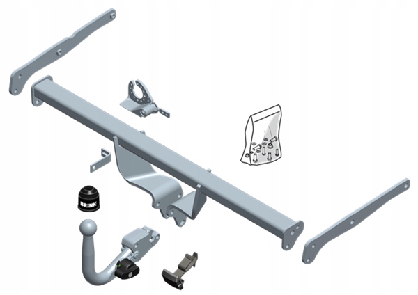 Hak holowniczy Brink Suzuki SX4 S-Cross 580500
