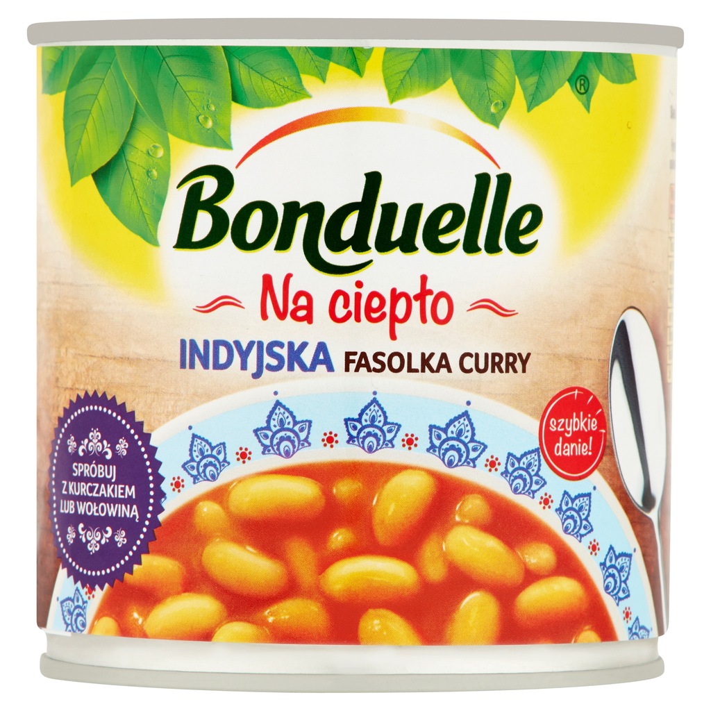 Danie na ciepło Indyjska fasolka curry 430 g