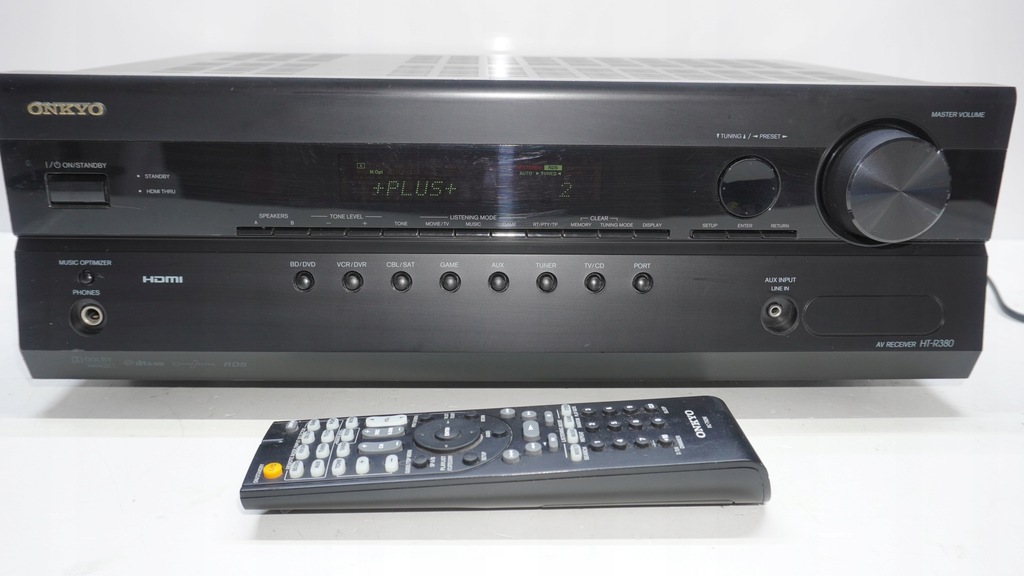 Amplituner 5.1 Onkyo HTR380 PILOT GWARANCJA 11307288897 oficjalne