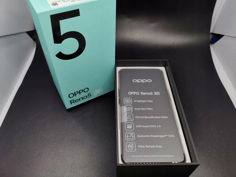 OPPO RENO5 5G 8/128GB 4300MAH 64MPX JAK NOWY