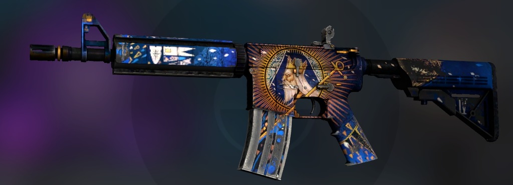 M4A4 CESARZ THE EMPEROR CS GO Skin CS2