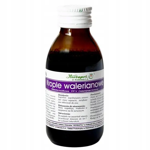 Krople walerianowe HERBAPOL, 100 ml