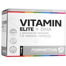 Formotiva Vitamin Elite + DHA 90kaps. MOC WITAMIN!