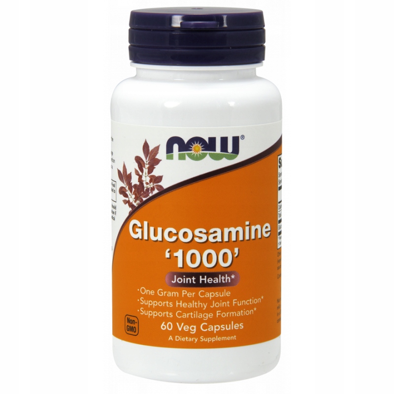 Glukozamina 1000 HCL 60kaps. NOW Foods