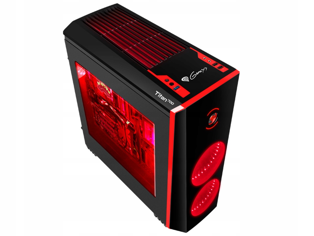 Купить КОРПУС ДЛЯ ИГРОВОГО ПК GENESIS TITAN 700 ATX LED: отзывы, фото, характеристики в интерне-магазине Aredi.ru