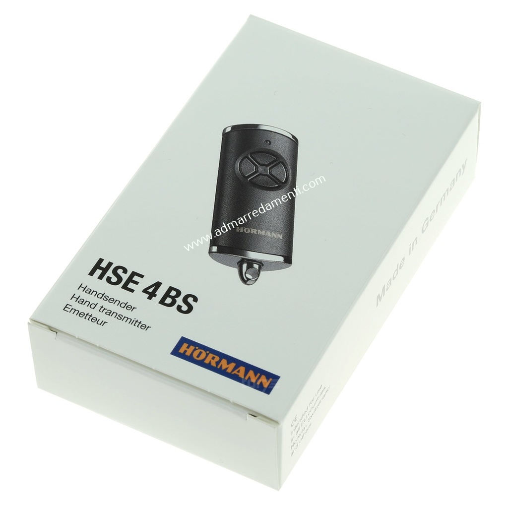 Handsender Für Hörmann Garagentor - 868 MHz Ersatzfernbedienung